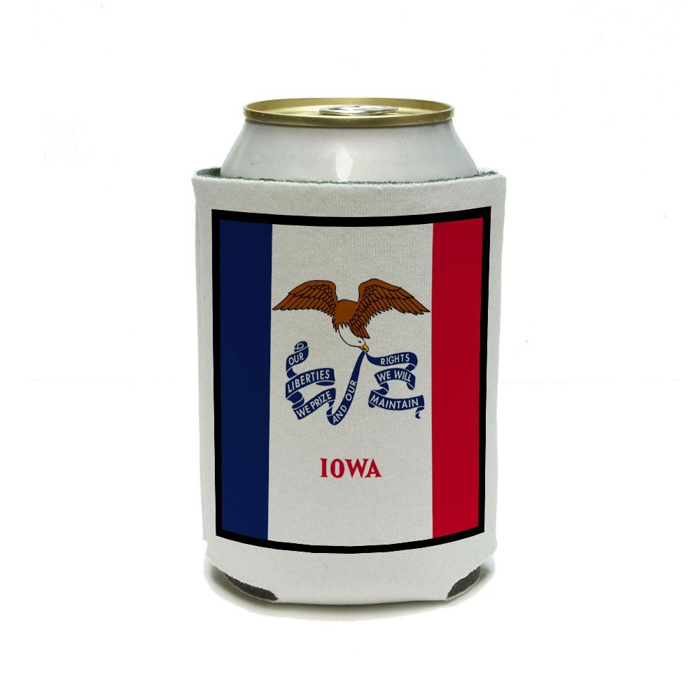 Graphics and More Iowa State bandera enfriador de latas - Aislante ...