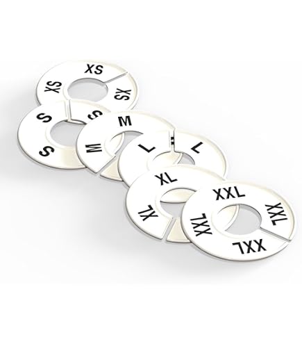 discount sizing Round Rack Size Divider - Men's Sizes (30
