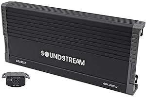 Soundstream AR1.8000D Arachnid Series 8000W Class D Monoblock Amplifier