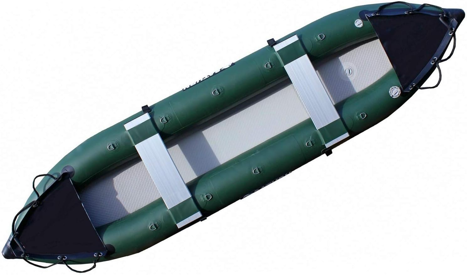 13' Fishing Inflatable Kayak. HeavyDuty Pro Angler Fishing Kayak Canoe. Blow up Fishing Boat