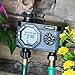 Melnor 53100 2-Outlet Digital Water Timer, Simple and Flexible Programming, Easy Manual Override, Independent Start Time for Each Valve