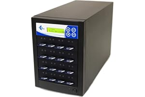 EZ Dupe 1 to 15 Xtreme SD and TF (MicroSD) Duplicator - Secure Digital Flash Media SDXC SDHC Cloner Copier (35MB/Sec) with DO