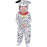 Okbebe Halloween Baby Boy Dalmatian Costume Unisex Toddler Thanksgiving Christmas Cartoon Animal Hooded Spotted Dog Bodysuit