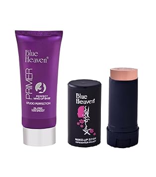 Blue Heaven Studio Perfection Primer and Xpression Makeup Stick, Rose