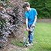Max Action Power Tools Toy Weed Trimmer with Pivoting Head, Glowing LED Toy Blades, Realistic Sounds and Power Indicating Lights