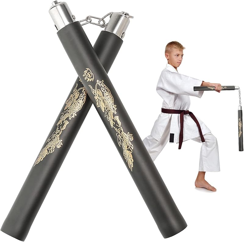 DONQL Foam Nunchucks for Kids and Beginners Training Nunchaku