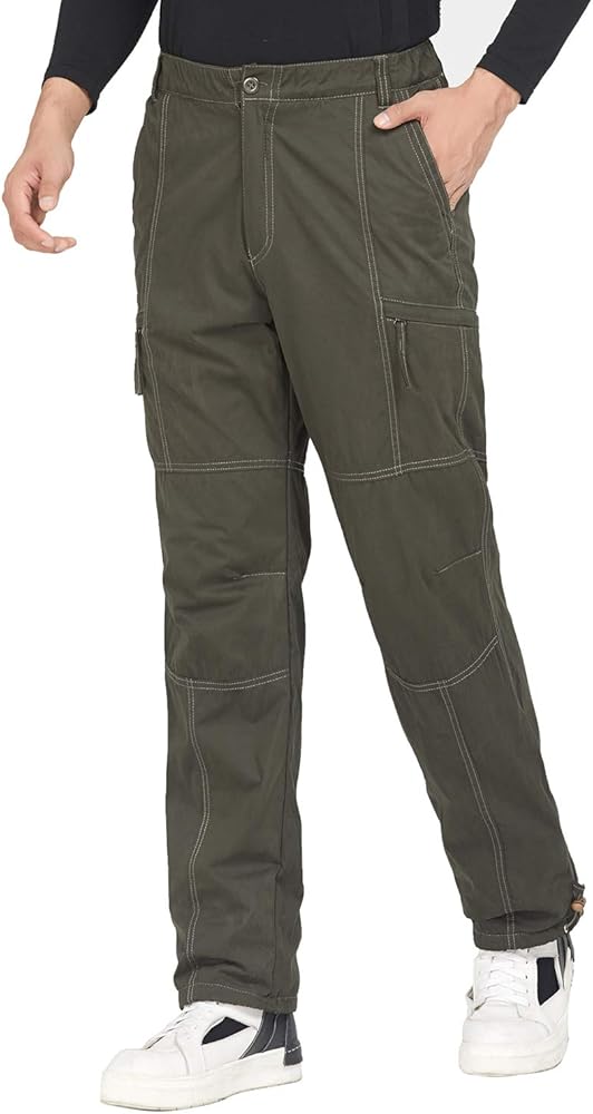 Mua 防寒パンツ 冬パンツ メンズ 暖かカーゴパンツ 裏フリースパンツ