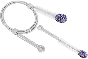 CPAP Tube Cleaning Brush, Hose and Mask Cleaning Kit Flexible 79inch Long Tubing Brush and 9inch Handy Brushes for Most CPAP 