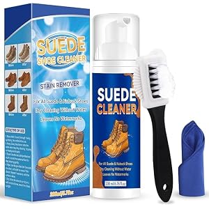 JOYAONE Suede Shoe Cleaner, Suede and Nubuck Cleaner Removes Dirt and Stains, Suede Shoe Cleaning Kit for Suede, Nubuck
