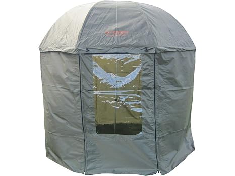MK-Angelsport '5 Seasons Dome Schirm Angelschirm Karpfenzelt Anglerschirm Angelzelt Incl. Gummihammer