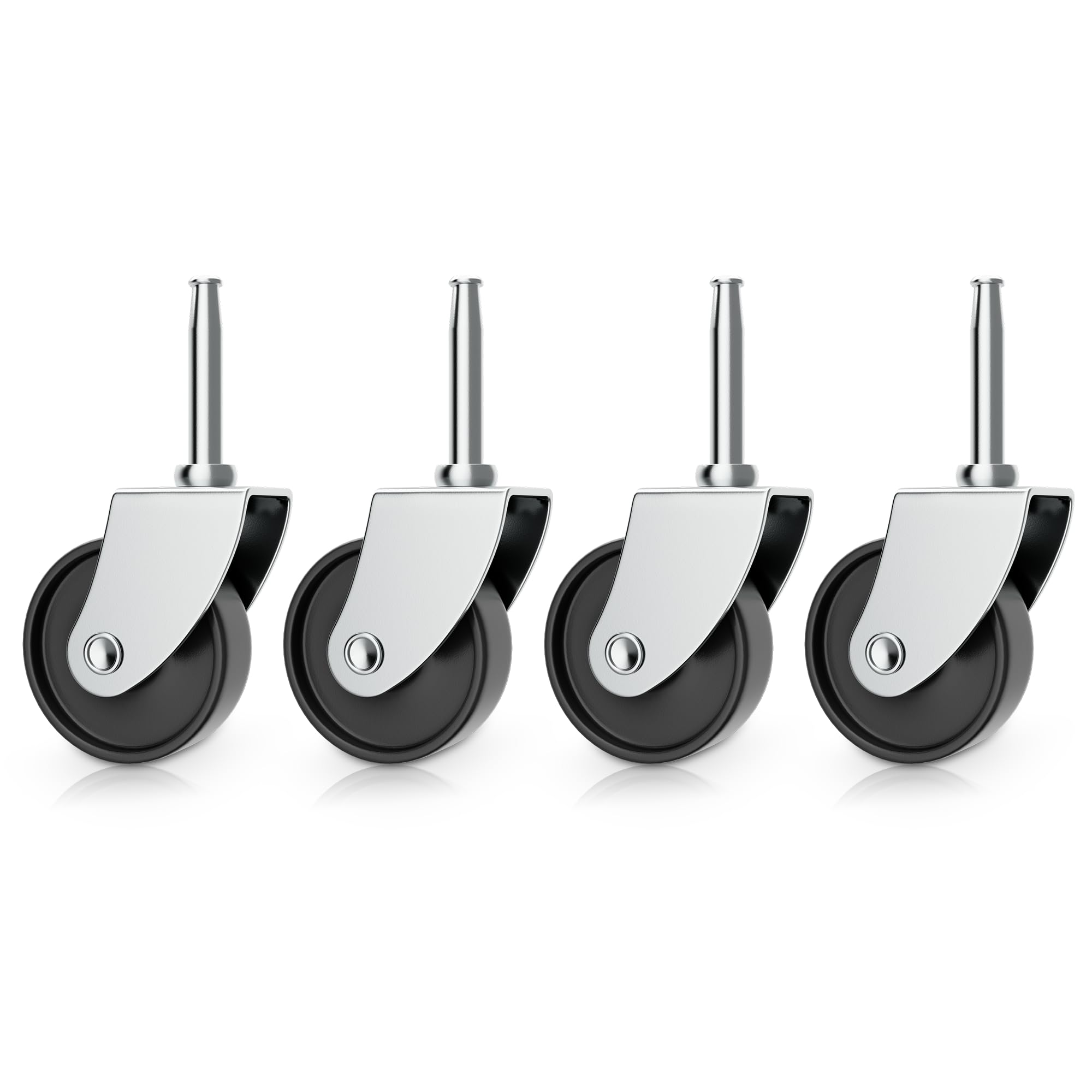 Photo 1 of 12293 Vacuum Caster Compatible with for Ridgid Wet/Dry Vac RV1250 RT1200 1650RV 1610RV RT1600,for Ridgid DeWALT Craftsman Caster 2" Vacuum Replacement Wheel 4 Pack.