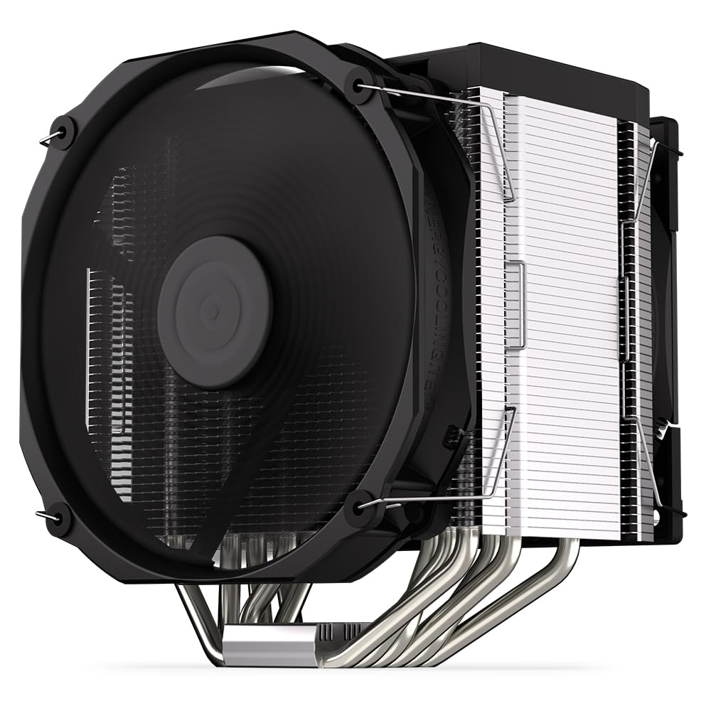 Endorfy Fortis 5 Dual Fan, Cpu Cooler With 140 Mm And 120 Mm Fans, 140 Mm Fluctus Fan, Optional Semi-Passive Mode, Am4 Cooler, Am5 Cpu Cooler, Am5, Am4, Lga1700, Lga1200