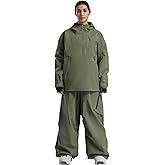 GSOU SNOW Women's Ski Jacket and Pants Set Baggy Snowboard Jacket Snow Suit Waterproof Windproof Hooded Coat