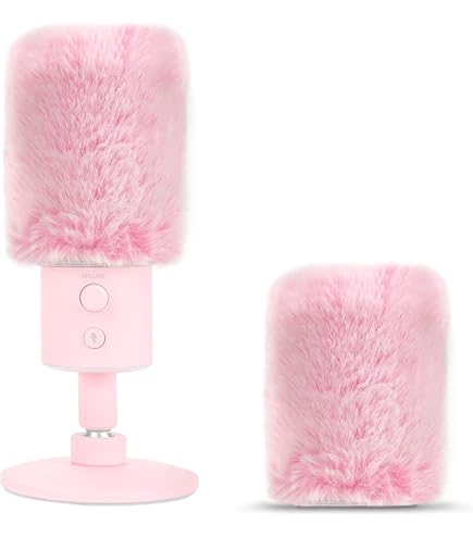 2 Coupe-vent Furry Pour Micro Audio-Technica AT2020, AT2035, AT4040 Etc. - Réduction Bruit Vent Et Plosives - 11