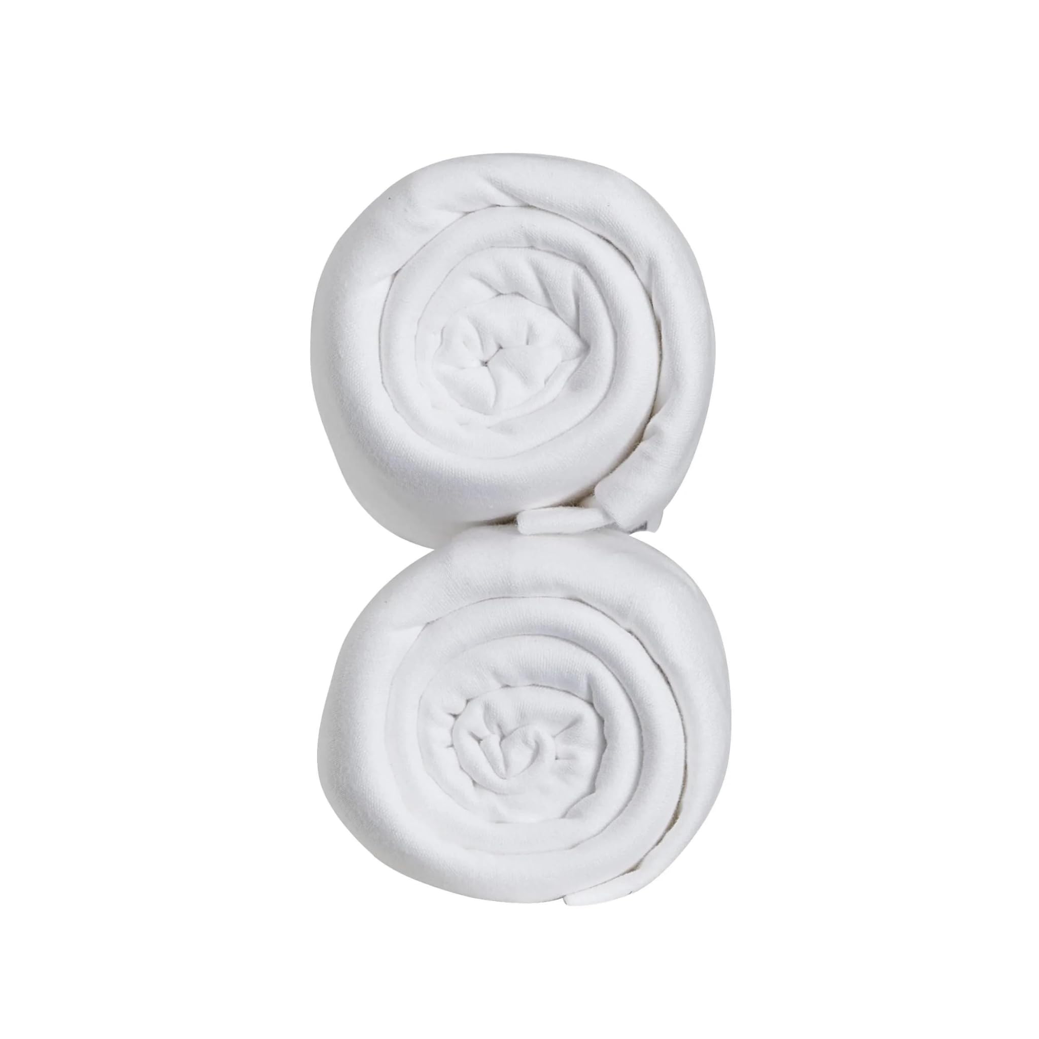 Gaia Baby Serena Organic Fitted Sheets – 2 Pack | Soft Breathable GOTS-Certified Organic Cotton Mini Cot Sheets (91 × 66 cm)