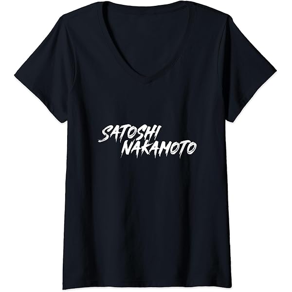 SATOSHIです。 Amazon.com: Satoshi Nakamoto Bitcoin BTC Inventor T-Shirt