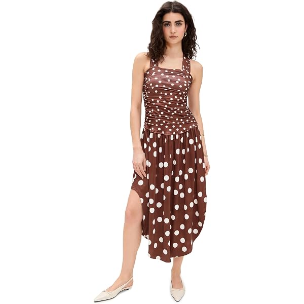 Free People Women's Adriel Midi Dress, Nutmeg Combo, XS at Amazon Women's  Clothing store