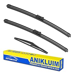 ANIKLUIM® 22"+22" Wiper Blades with 12" Rear Wiper