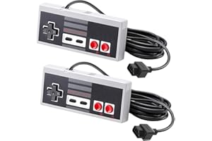 Tevodo NES Controllers for NES 8 Bit Entertainment System Console(2 Pack)