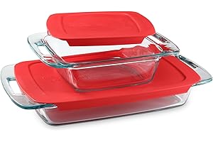 Pyrex Easy Grab 4 Piece Bakeware Set