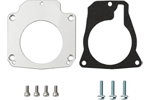 Eiahonen LS Drive By Wire Throttle Body Adapter Kit Compatible with LS3 4 Bolt Intake to LS1 3 Bolt TB DBW LS2 LH6 L92 L76 LY2 LY5 LY6 LC9 LFA LH8 LMG L98 L9H L20 L94 LZ1 L99 L96 LC8 L77 551567