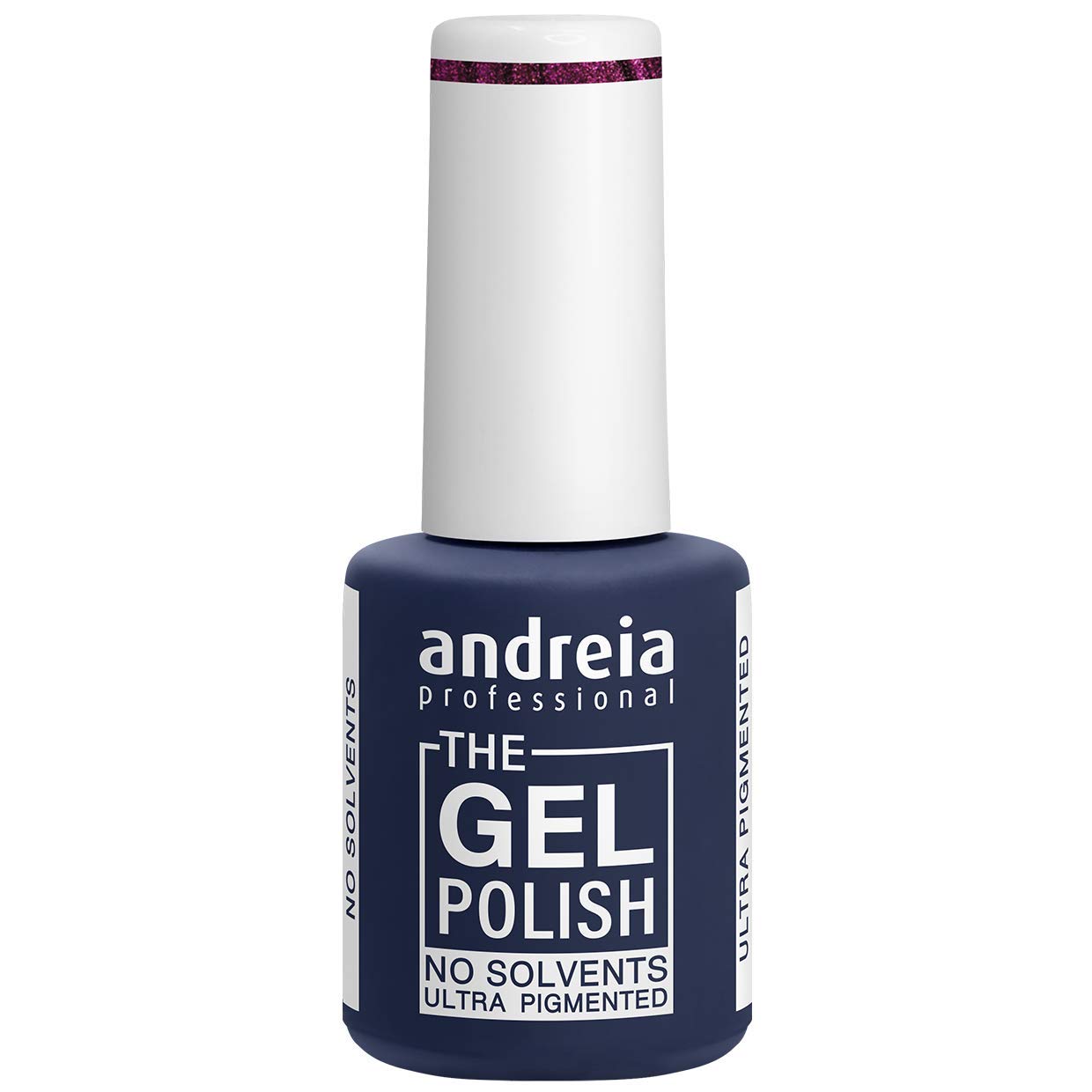 Andreia Professional - The Gel Polish TPO and Solvent Free Gel - Colour G25 Metallic Purple 10.5 ml
