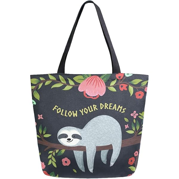 Hippo Tote Bag With Math Joke - Hippopotamus Geometry Funny Canvas Bag For Math Lovers