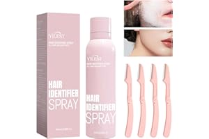 FLANOID Hair Identifier Spray(1pcs),Face Dermaplane Spray,Hair Identifier Spray for Face Shaving,For Women and Men
