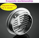 Qrity 304 Stainless Floor Drain Cover 125mm Round Flat Mouth view 8