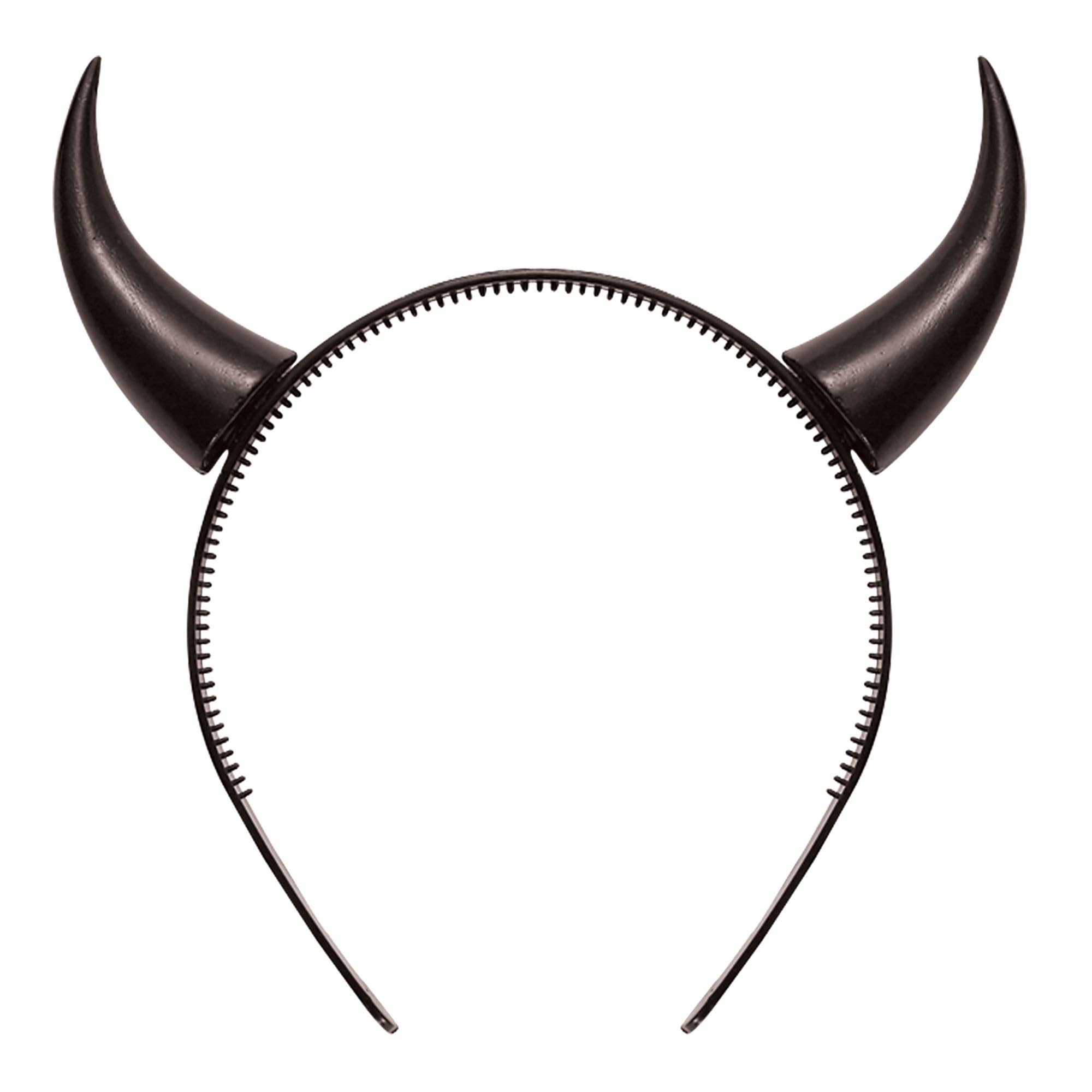 Black Horns Accessory for Fancy Dress