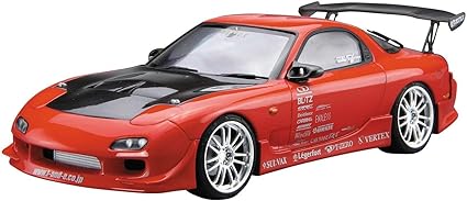 Amazon Com The Tuned Car No 9 1 24 Vertex Fd3s Rx 7 99 Mazda Plastic Model Toys Games