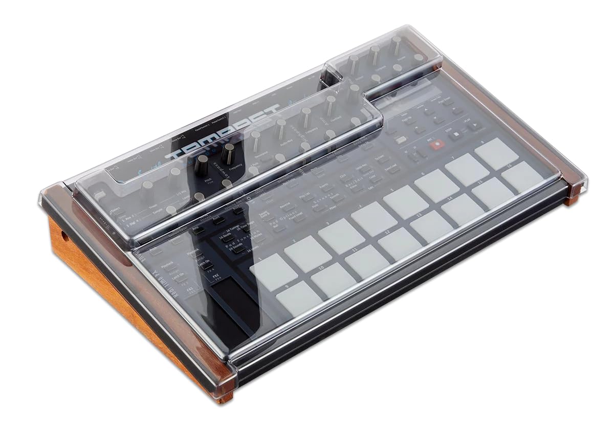 Decksaver Cover for Sequential Tempest (Soft-Fit) - Super-Durable Polycarbonate Protective lid in Smoked Clear Colour, Made in The UK - The Producers' Choice for Unbeatable Protection