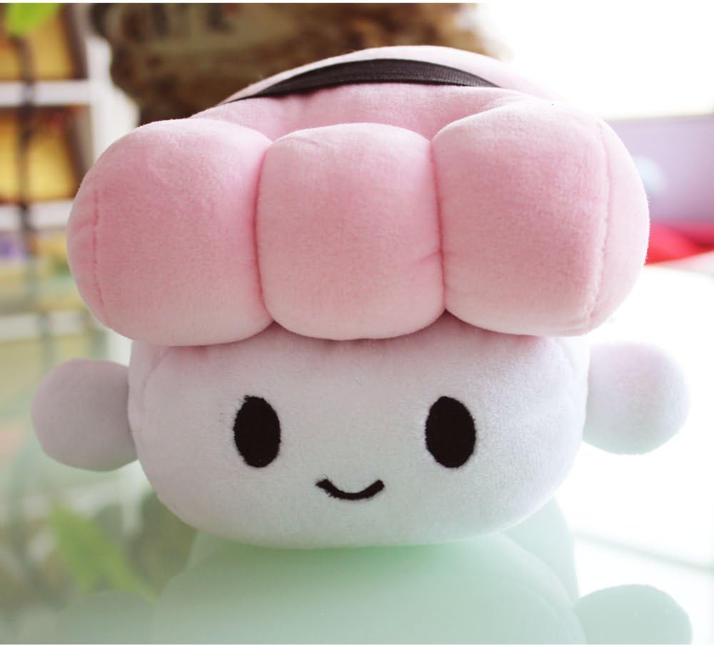 Mystery&Melody Japanese Food Sushi Pillow Cushion Plush Toy Decoration Pillow Sushi Pillow Doll Kids Children Gift (Pink)