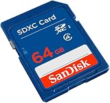 SanDisk 64GB SDXC Class 4 Memory Card Blue SDSDB-064G-B35 view 3