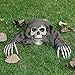 Halloween Skull Decoration Arms Stakes for Indoor and Outdoor Garden Skull and Skeleton Lawn Graveyard for Halloween Decoration