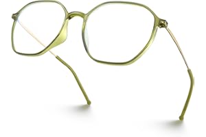 VISOONE Lightweight TR90 Blue Light Blocking Glasses Frame with Anti Glare Eye Protection for Women and Men RANE