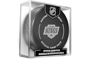 NHL Los Angeles Kings Official Game Hockey Puck in Acrylic Display Cube