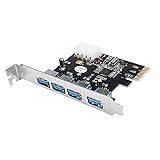 Semlos 4 Port USB 3.0 to PCI Express Card Expansion