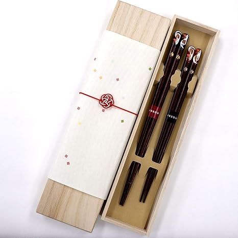 Amazon 夫婦箸一双 おやすみ猫 桐箱入り 箸 オンライン通販