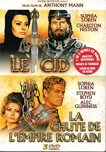 Coffret Anthony Mann : La Chute De L'empire Romain + El Cid