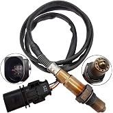 Automotive-leader 17025 LSU 4.9 5-Wire WideBand JSB-7025 Oxygen Sensor for 2011-2015 Ford Toyota Honda Chevy PLX AEM 30-4110 0258017025 X Series AFR Inline Controller UEGO Air Fuel Ratio 02 Gauge