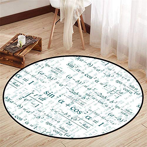 Circle Floor Mat Office Chair Hardwood Round Indoor Floor Mat
