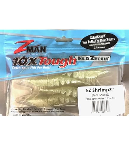 Amazon.com : Z-Man SLIM25-364PK8 Slim Swimz 2.5
