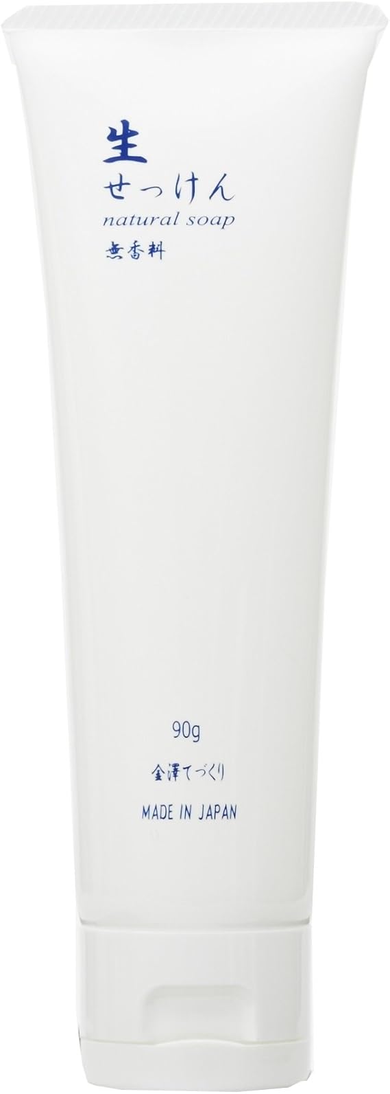 Amazon 生せっけん 無香料 チューブタイプ 90g 金澤コスメティクス 洗顔せっけん 通販