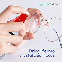 OPTIPAK Sparkle Anti-Reflective Safe Lens Cleaner