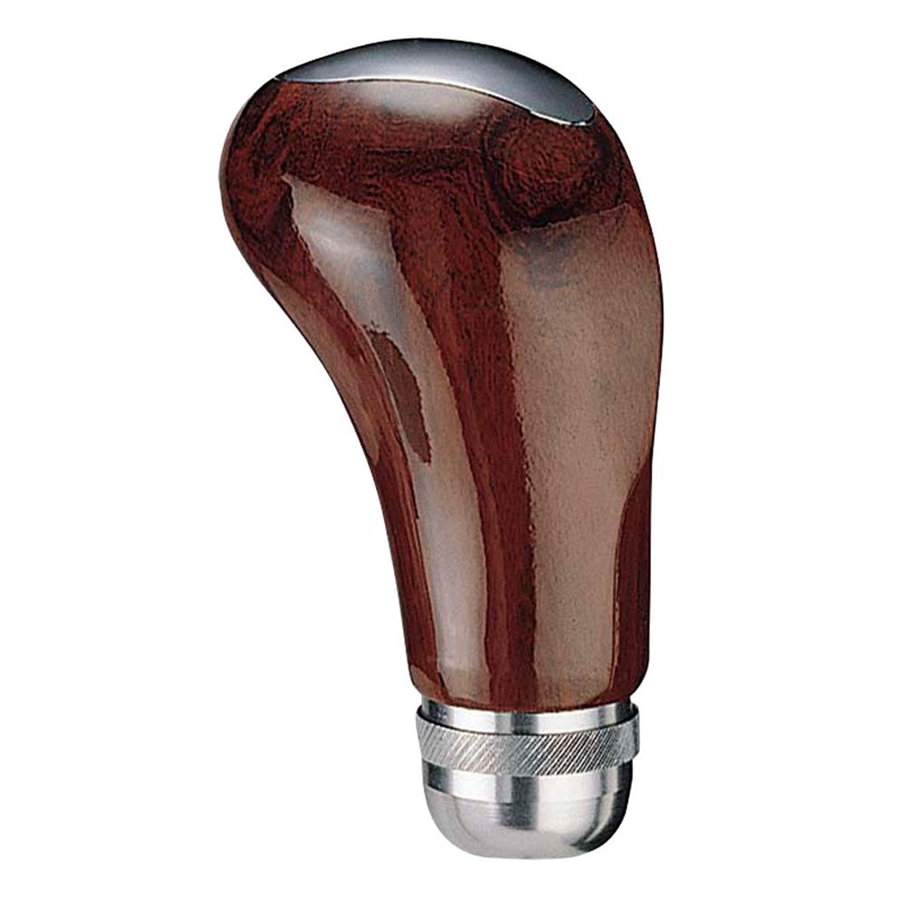 AutoStyle Universal gear knob - Wood/Aluminum top