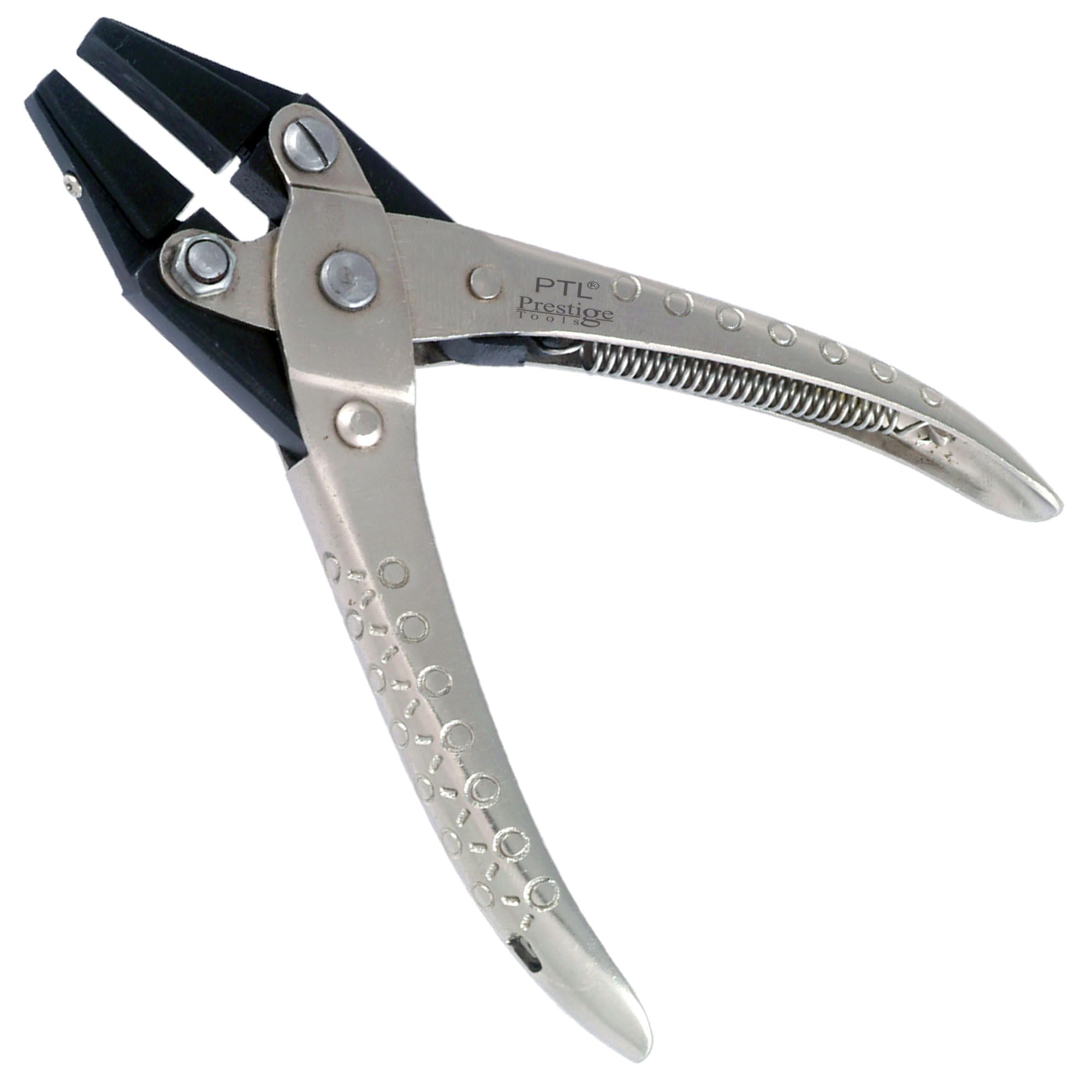 Parallel Action Flat Nose Pliers Double Nylon Jaws Jewellery Making Tools Opticians Hobbies and Creative Art Craft Tools 14 cm PTL®