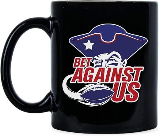 Amazon Com Bet Against Us Patriots Mug New England Coffee Mug Kitchen Dining