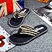 Alonea Men Summer Flip Flops Shoes Sandals Male Slipper Flip-flops (10, Black)