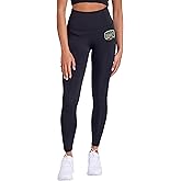 Campus Lab Official Collegiate Primary Logo Women's High Waisted Yoga Leggings for Workout Running Yoga 7/8 Length Pants